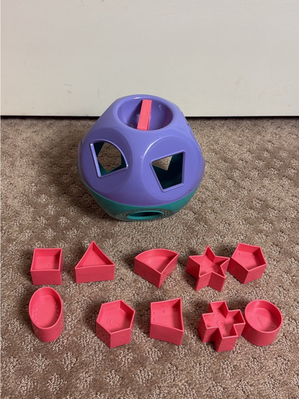 Vintage Tupperware Shape-O Toy